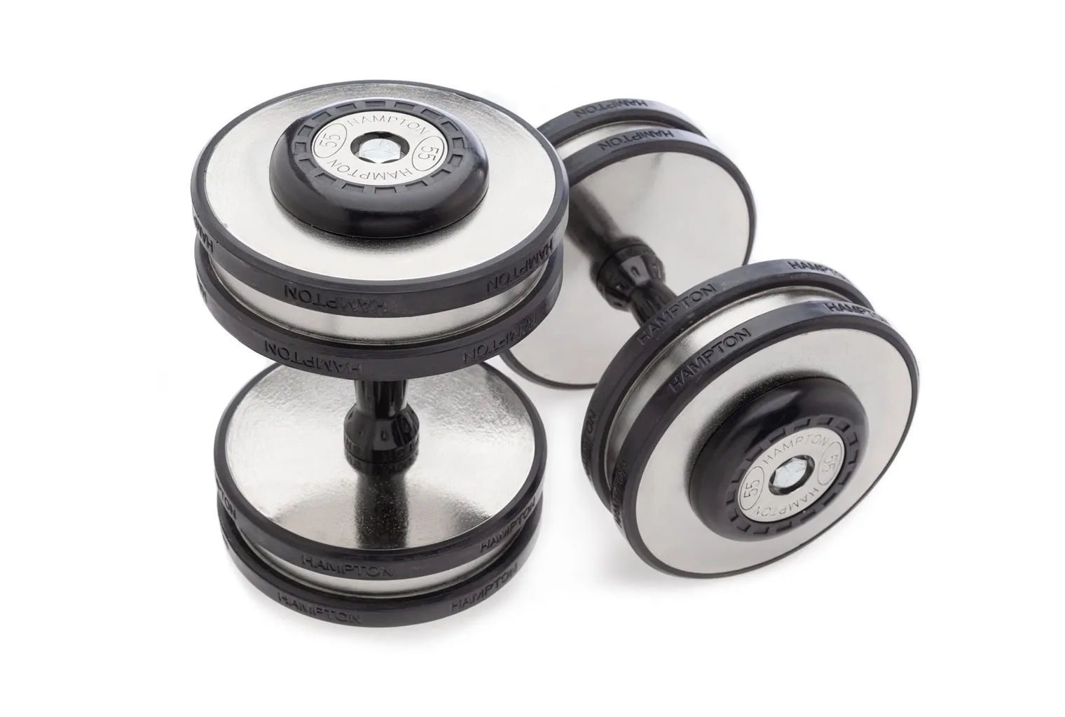 Fresh Drop Hampton Eclipse Pro-Style Dumbbells Selling Fast, Stair climber machine, Ab Wheel, Agility,Speed