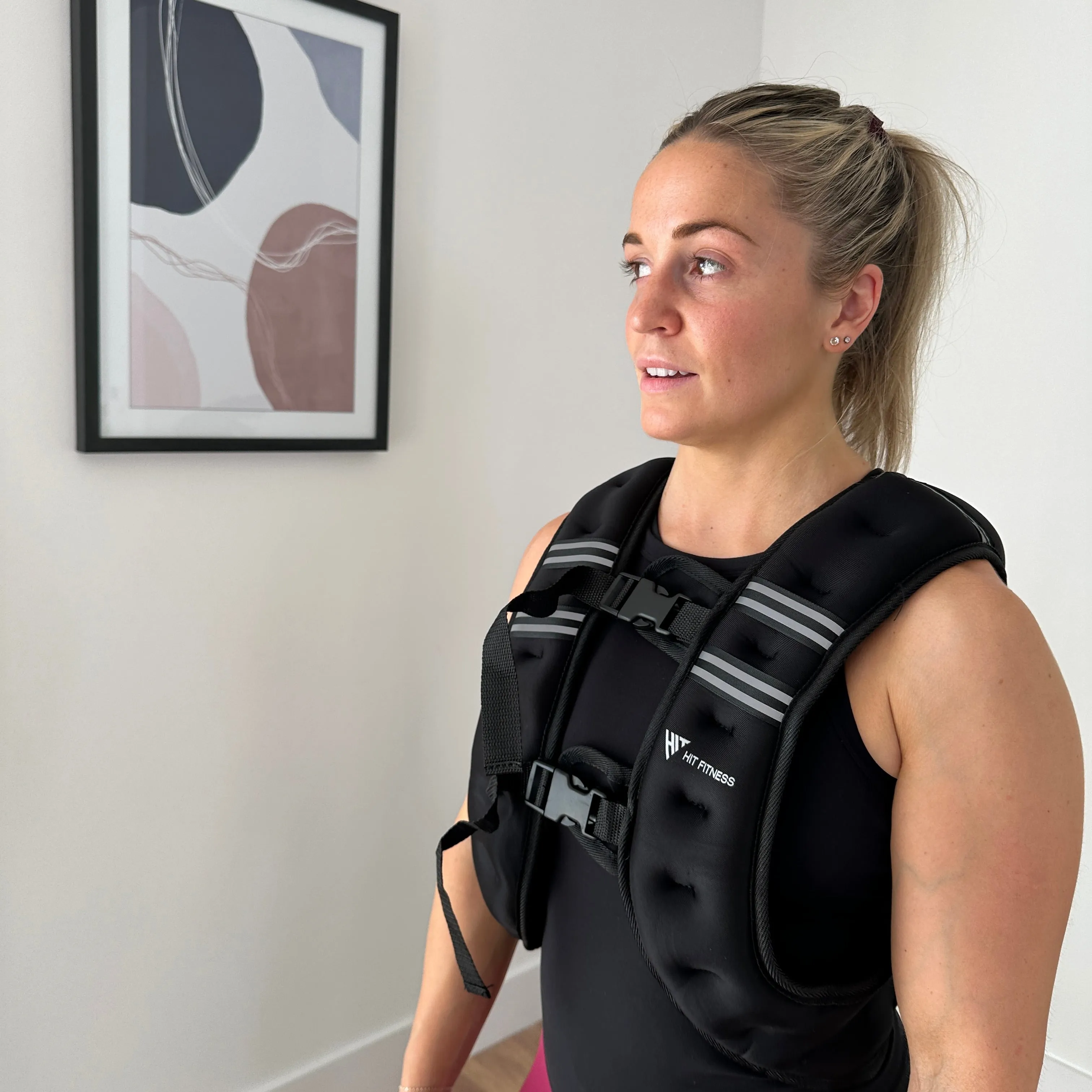 Hit Fitness Neoprene Weighted Vest | 10kg, Equipment Storage, Pilates ring circle