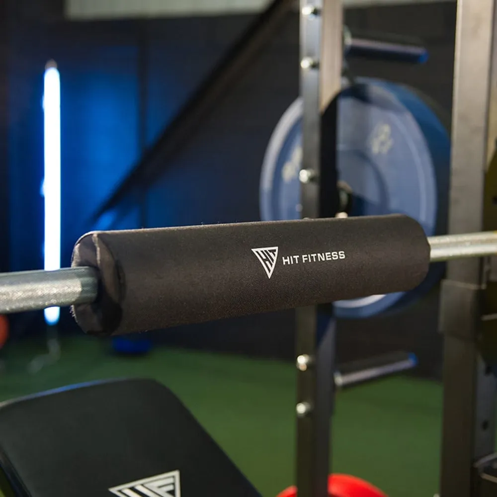 Hit Fitness Weight Bar Neck & Hip Thrust Pad, Battle ropes, Mats, Mini trampoline rebounder