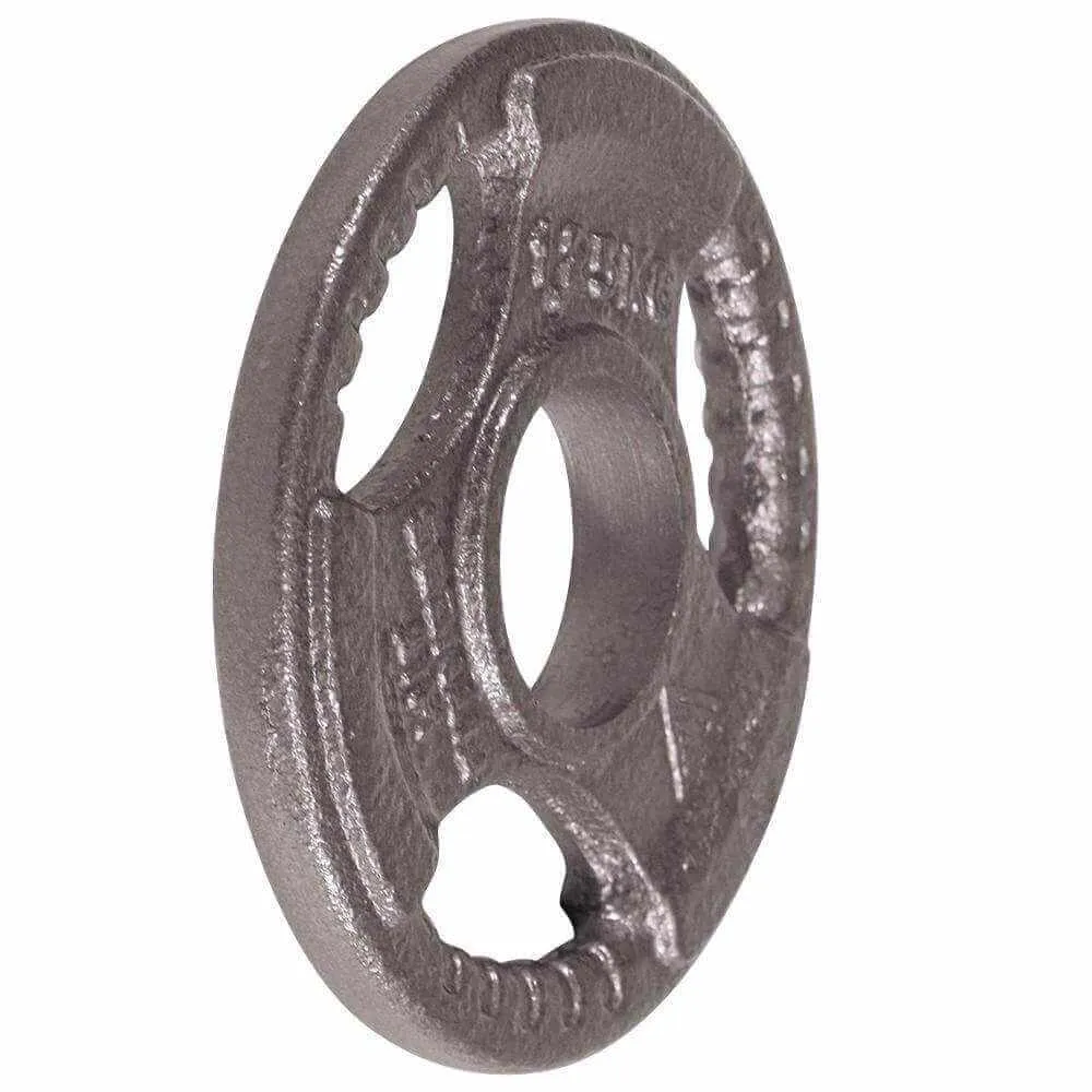 Olympic Cast Iron Tri-Grip Disc | 1.25kg, Knee brace for running, Parallettes for calisthenics, Gym towel microfiber