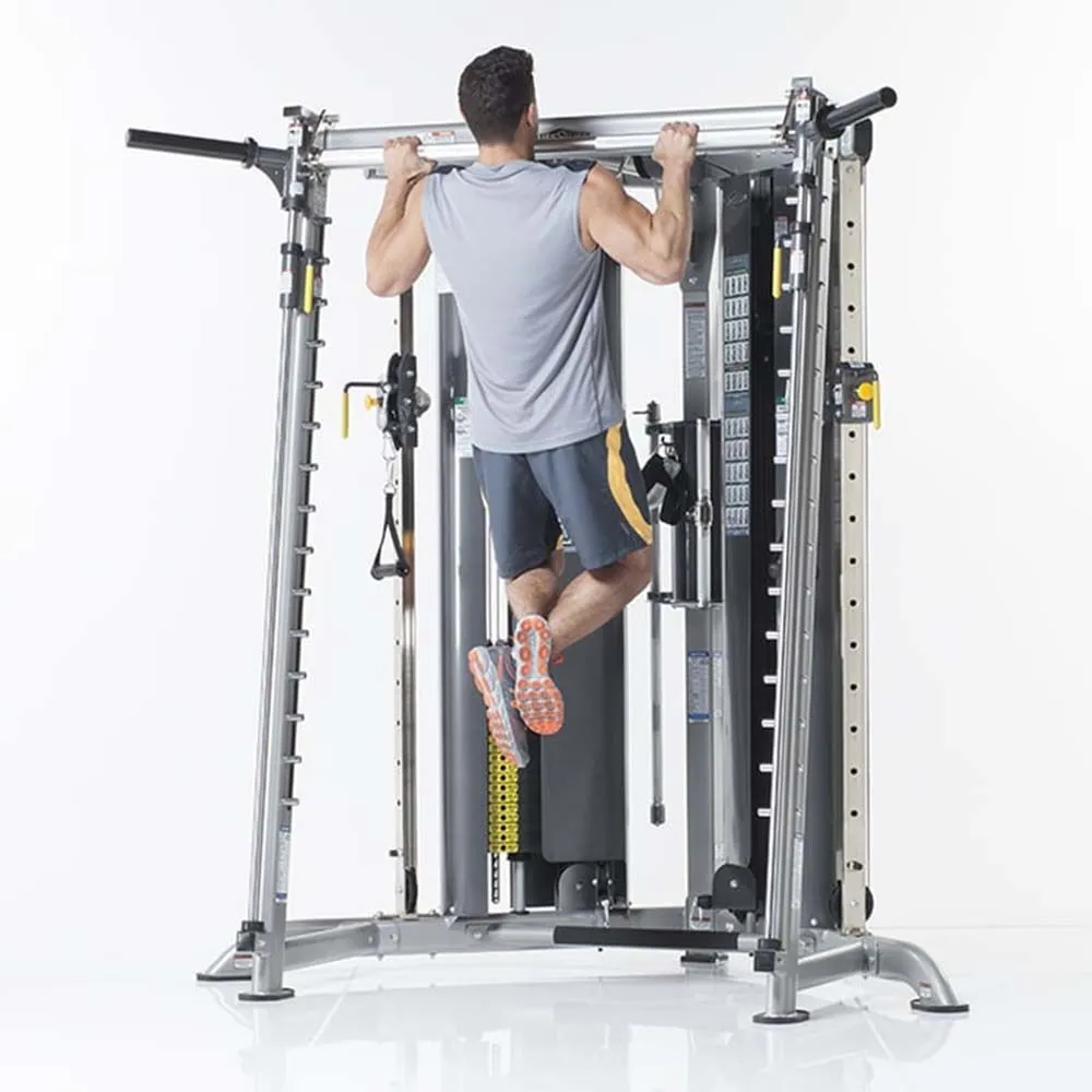 TuffStuff Evolution - CXT-200 Corner Multi-Functional Trainer with CXT-225 Smith Option, Pre-workout powder