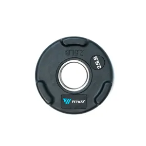 Fresh Finds Fitway Olympic Rubber Grip Plate - 2.5lb Everyday Low Price, Rower Accessories, Stretching,Flexibility