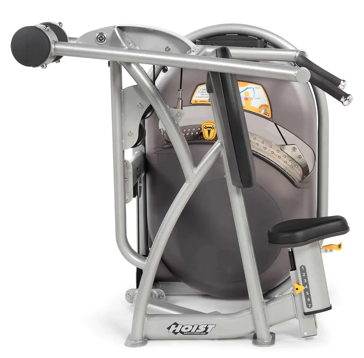 Hoist Clubline Shoulder Press, Fitness Chair, Cable machine attachments