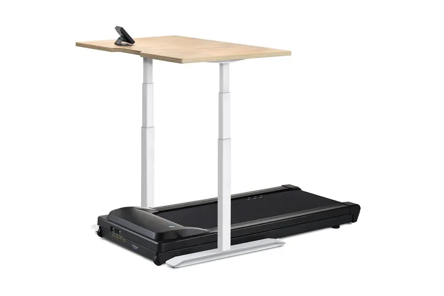LifeSpan TR5000-Power Treadmill Desk, Neoprene Dumbbells, Resistance Bands,Tubes, Rogue Fitness squat rack