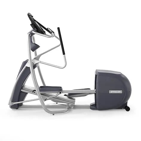 Precor EFX445 Elliptical, Rubber Hex Dumbbells