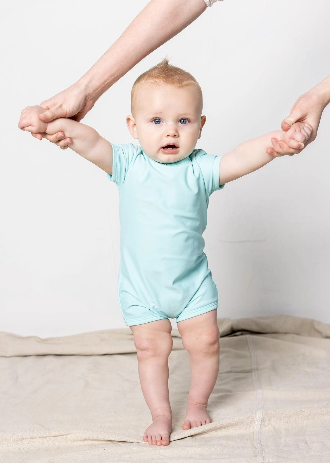 Fresh Mint | Baby Shorties Rashguard (Unisex)
