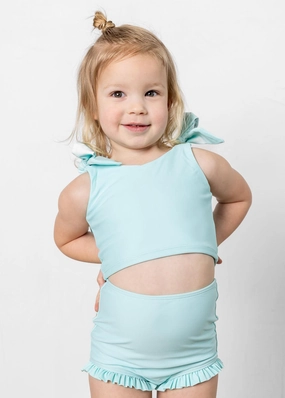 Fresh Mint | Mini All Ruffled Up Bottoms