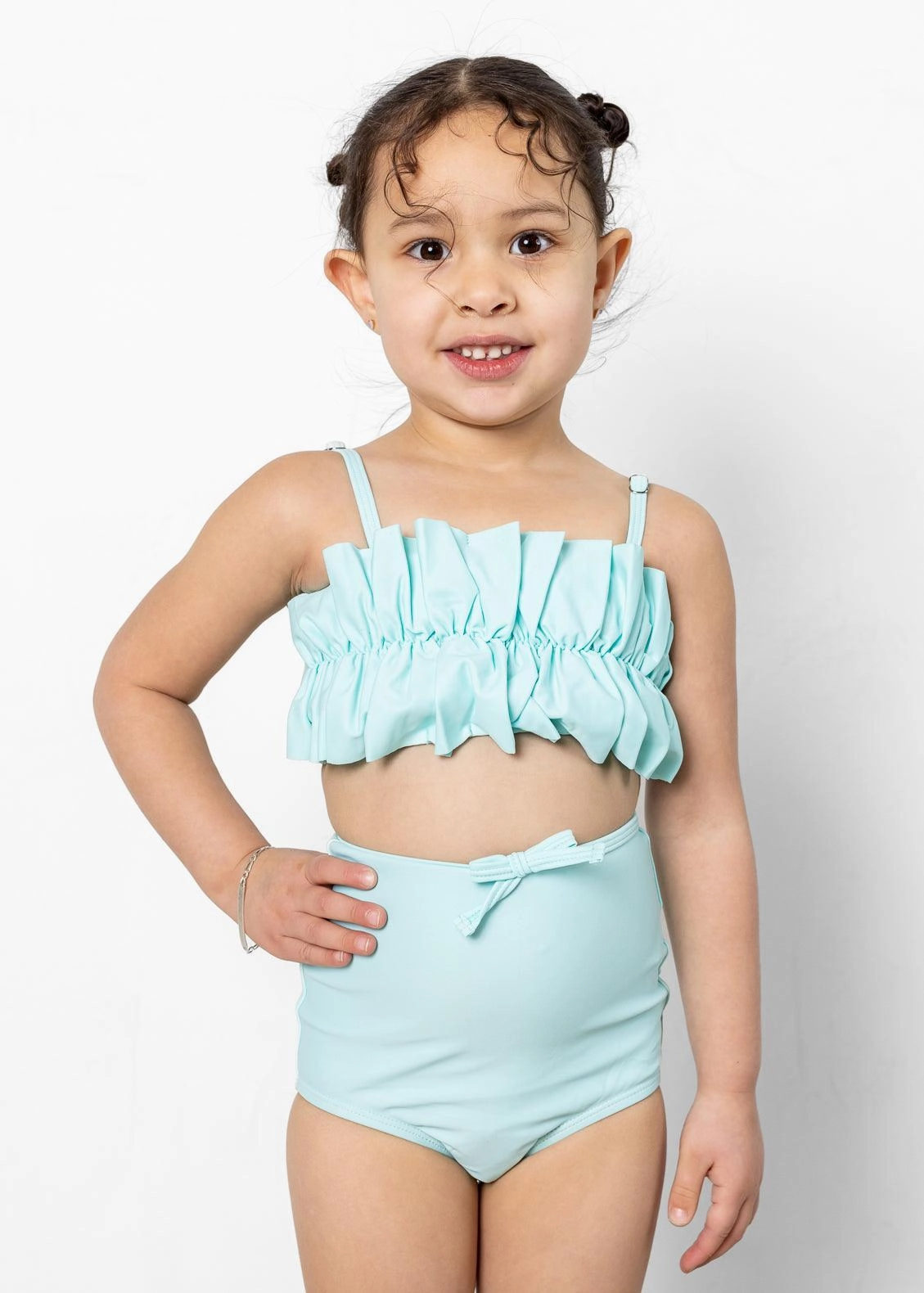 Fresh Mint | Mini Bow Bottoms