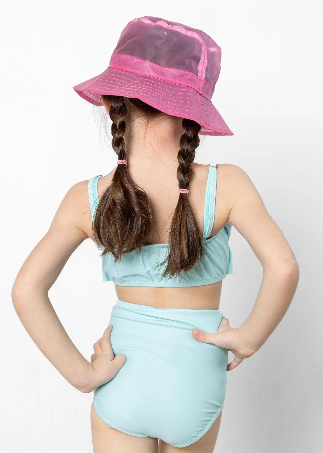 Fresh Mint | Mini Oversized Ruffle Top