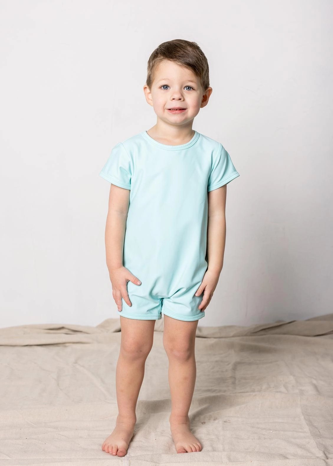 Fresh Mint | Mini Shorties Rashguard (Unisex)