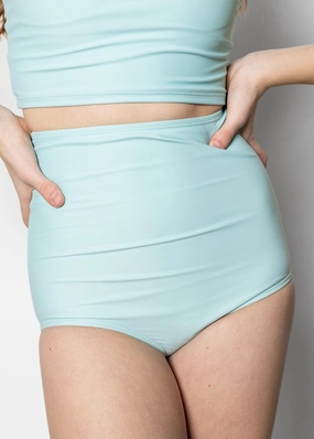 Fresh Mint | Youth High-Waisted Bottoms