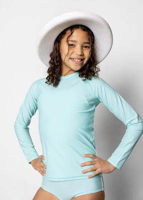 Fresh Mint | Youth Rashguard Top (Unisex)