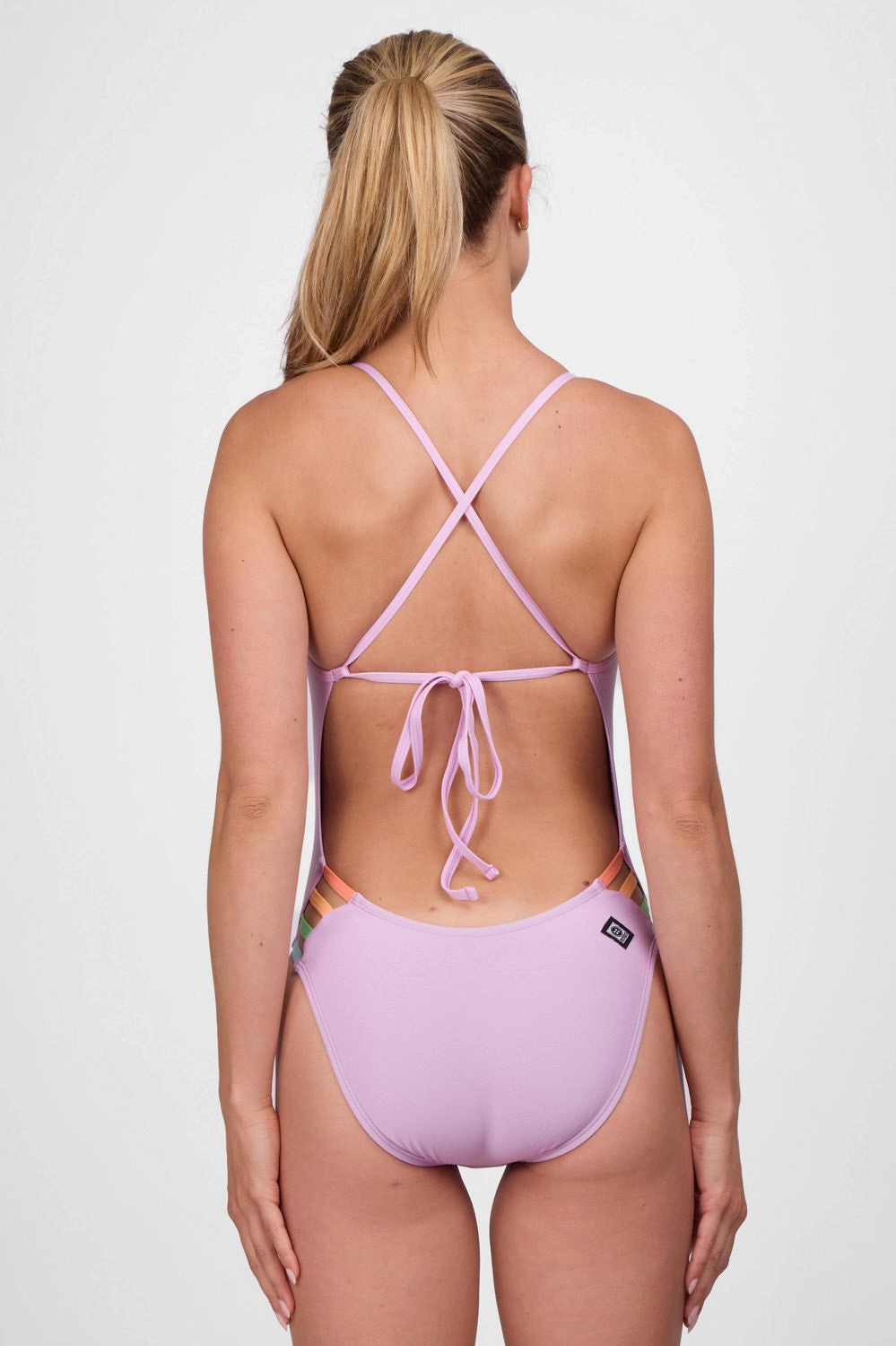 Gavin 2 One Piece Swimsuit - Sour Grape Contrast