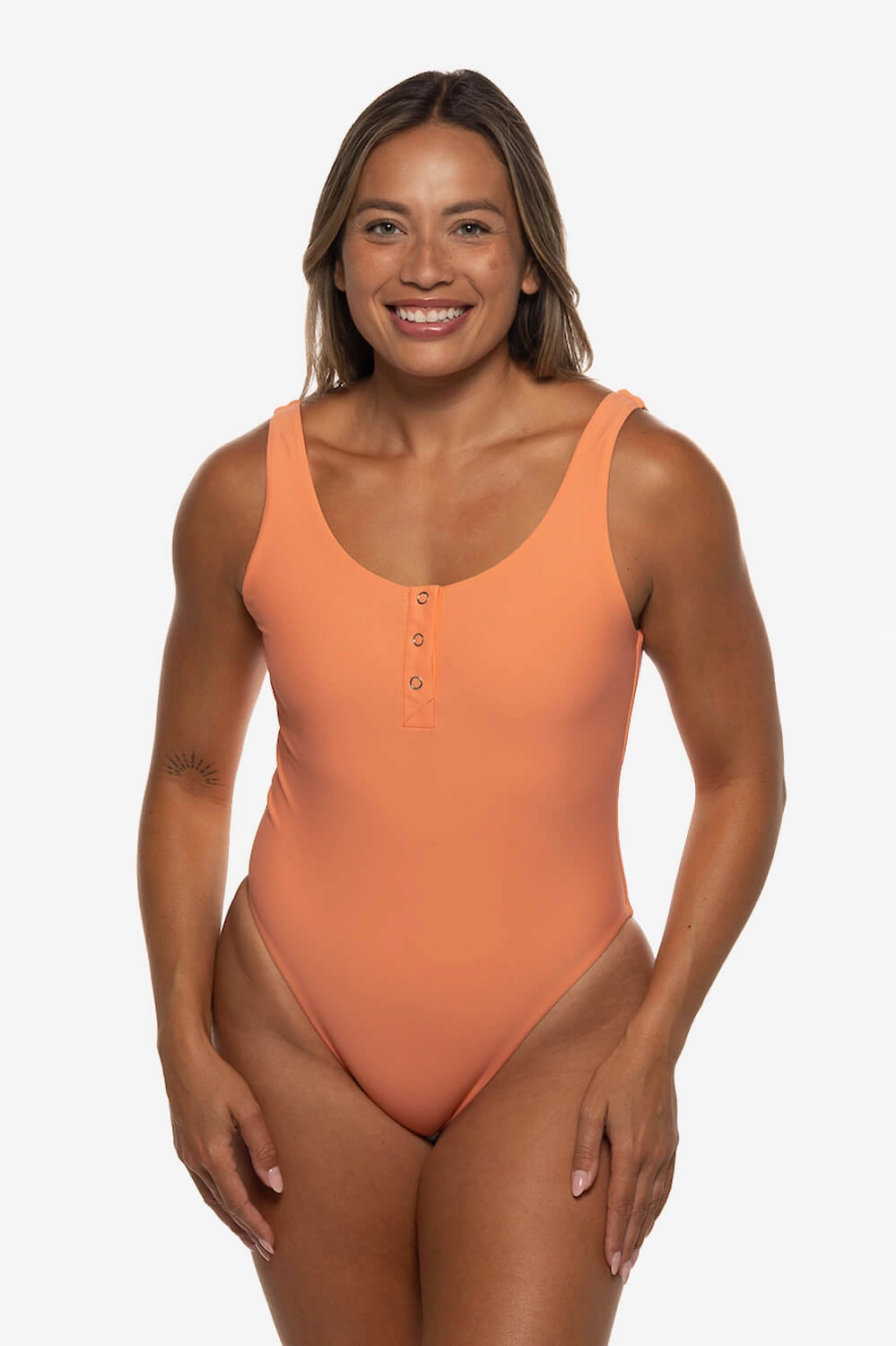 Gemma Surf One Piece - Guava