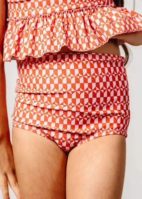 Geometric | Mini High-Waisted Bottoms