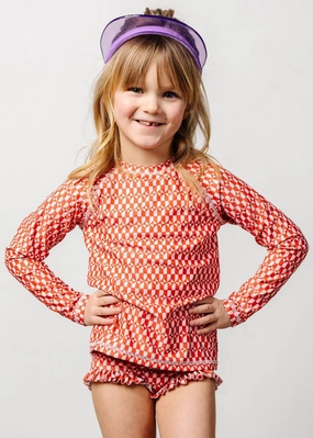 Geometric | Mini Rashguard Top (Unisex)