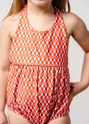 Geometric | Mini Romper One-Piece