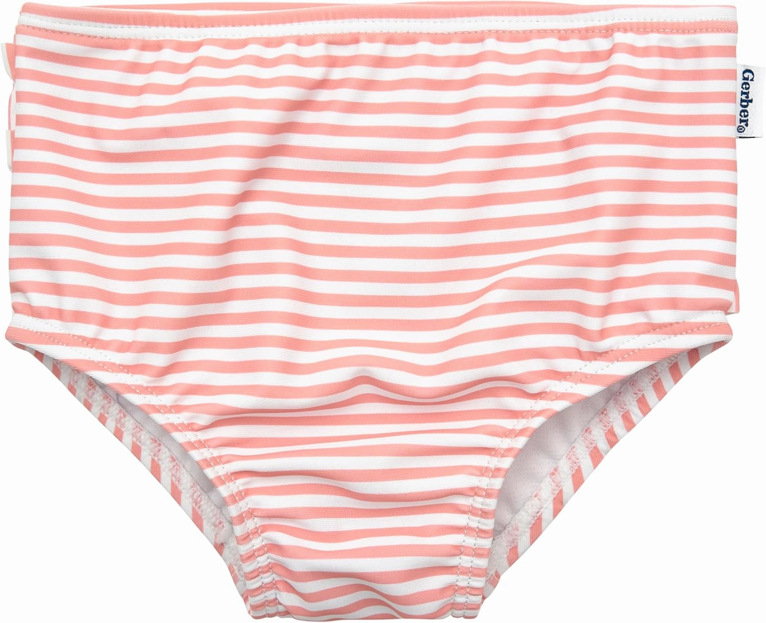 Gerber Girls' Baby Toddler Long Sleeved Rashguard Swim Bathing Suit Set