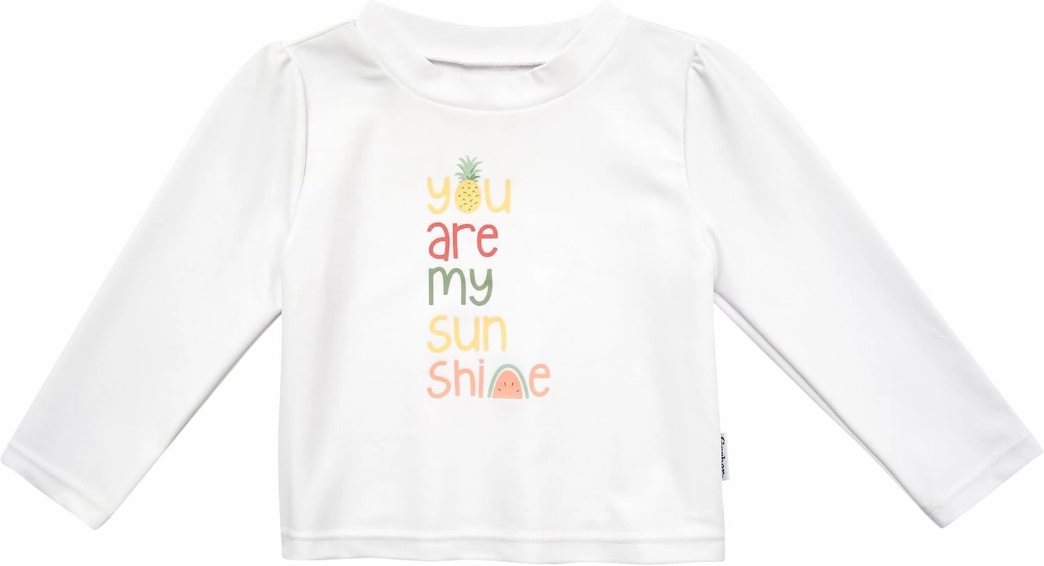 Gerber Girls' Baby Toddler Long Sleeved Rashguard Swim Bathing Suit Set
