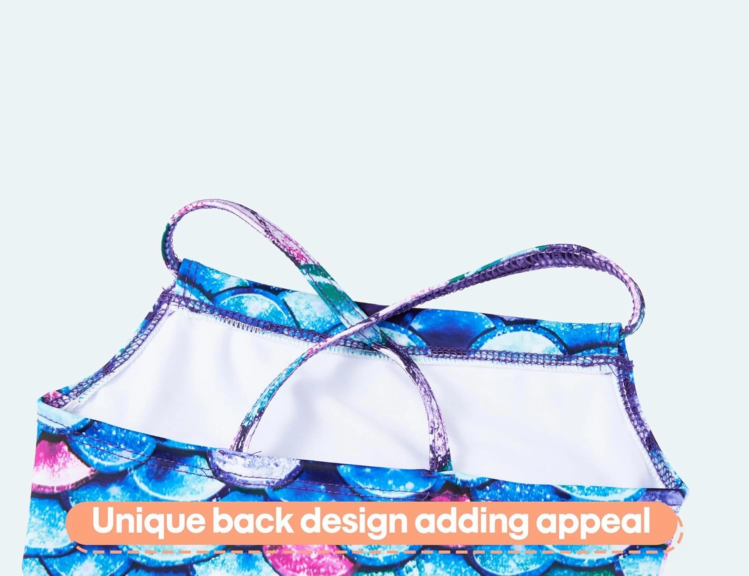 Girls Bathing Suits UPF 50  Swimsuits Quick-Dry Cross-Strap for Toddlers & Kids 3-12T Sleeveless Sun Protection
