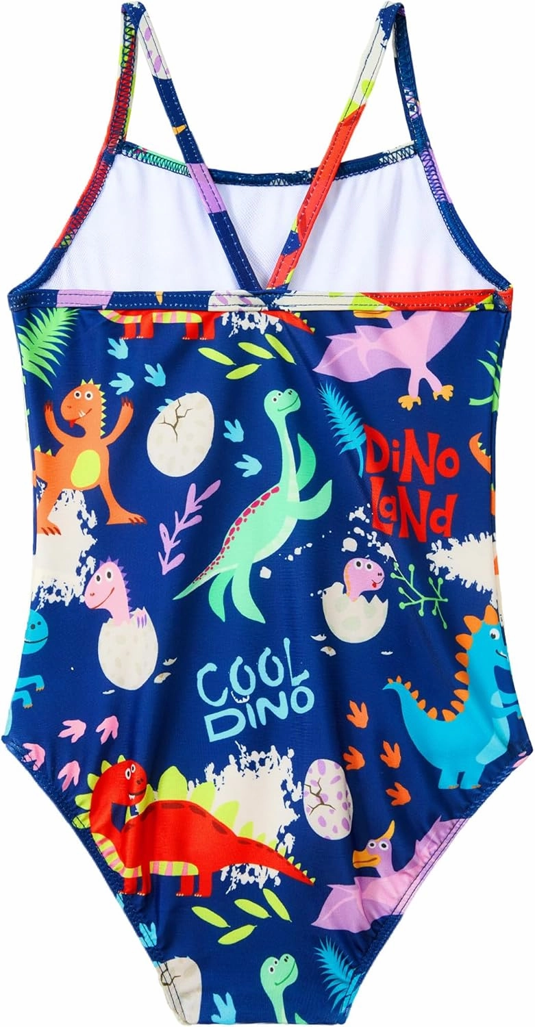 Girls Swimsuit One Piece Bathing Suit Kids' Swimwear Quick Dry Summer Beach
