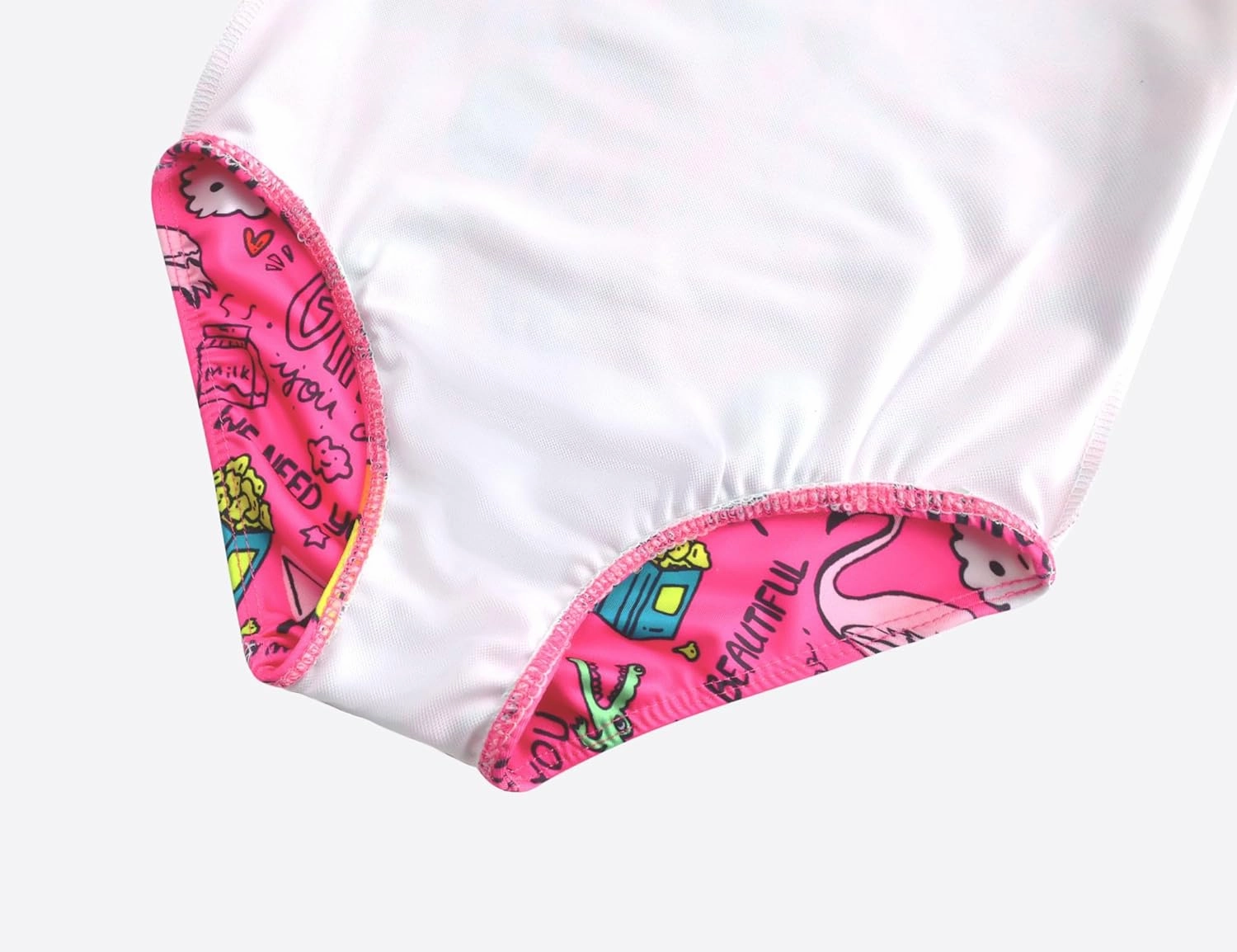 Girls Swimsuits One-Piece Bathing Suits Multicolor Kids Sport Summer Beach Swimwear for 2-10 Years Old