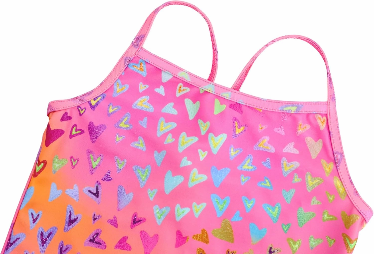 Girls Swimsuits One-Piece Bathing Suits Multicolor Kids Sport Summer Beach Swimwear for 2-10 Years Old