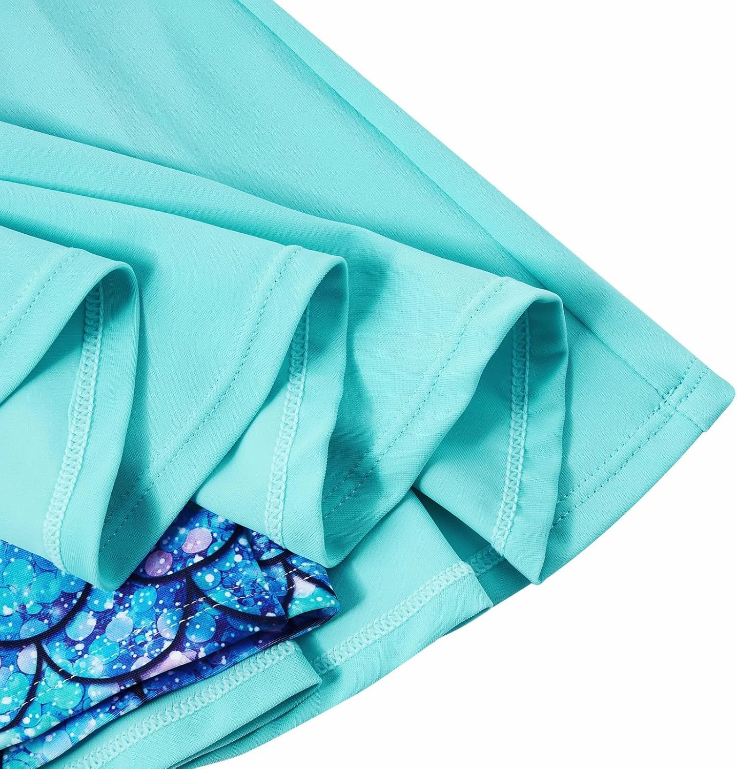 Girls Tankini Swimsuit Two Piece Bathing Suit with Adjustable Strap 3-13 Years
