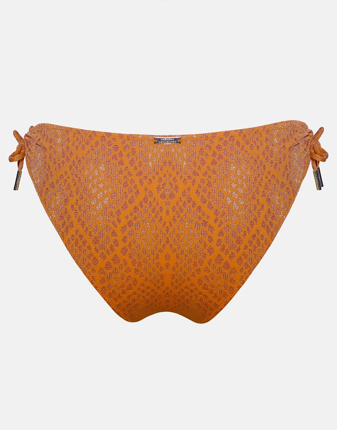Glance Bikini Pant - Metallic Apricot