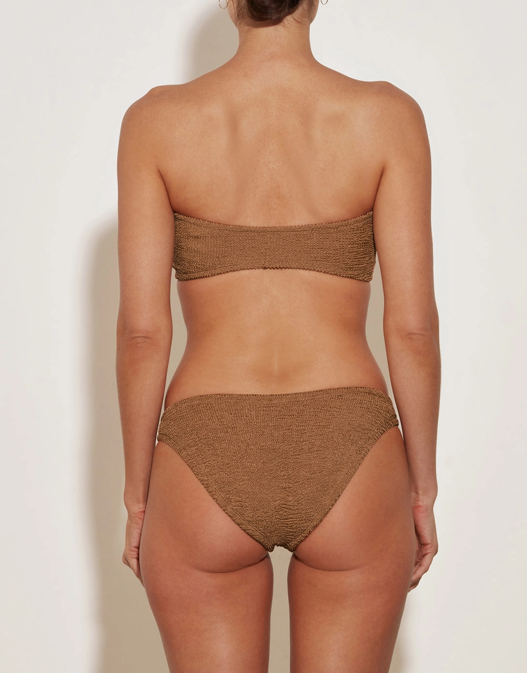Gloria Bikini Set - Metallic Cocoa