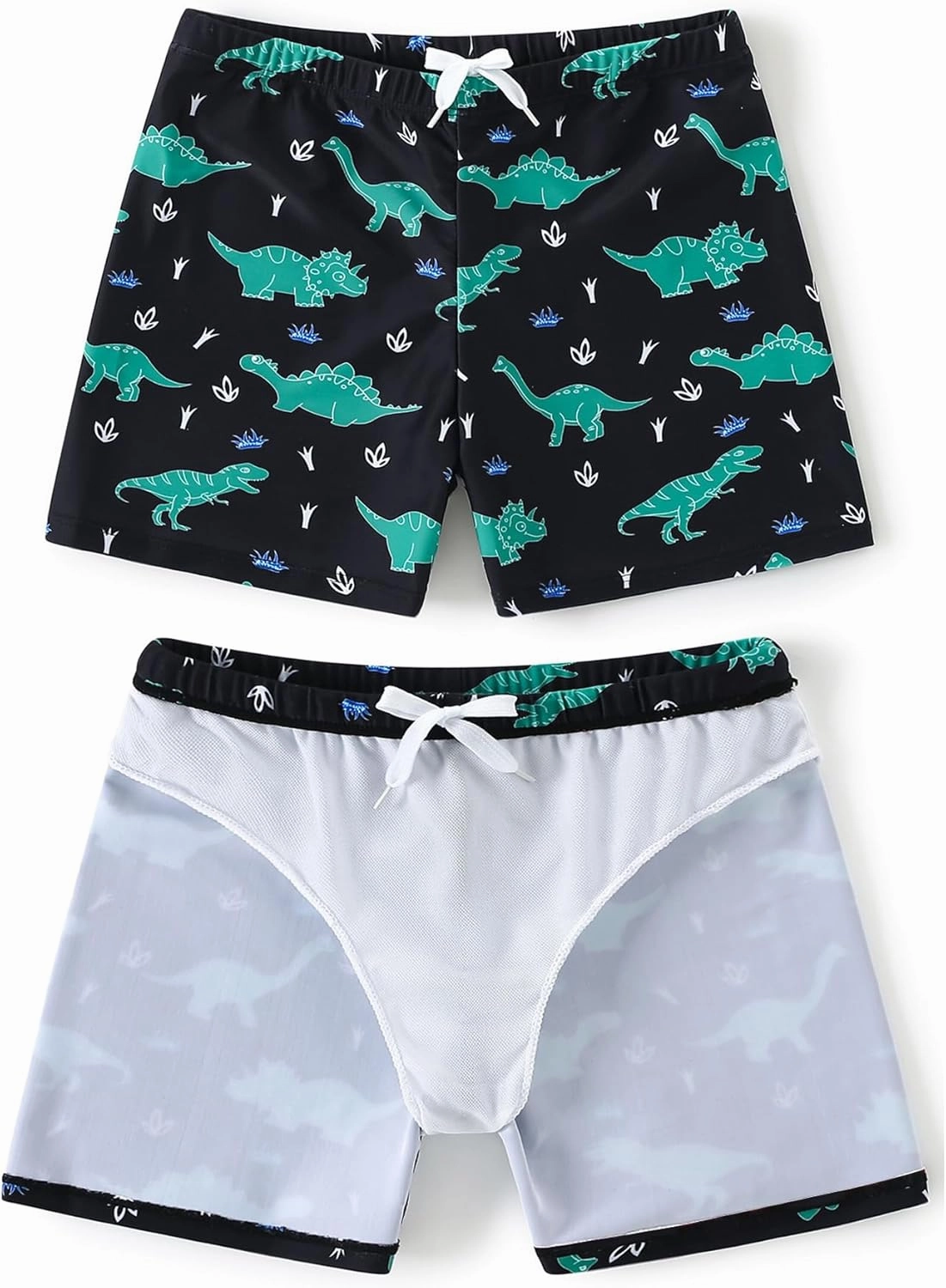 GOODKIDS Boys Swim Trunks Toddler Swim Board Shorts Quick Dry Beach Swimwear Trunks Shorts Bathing Bottom for Boy 2-8 Years