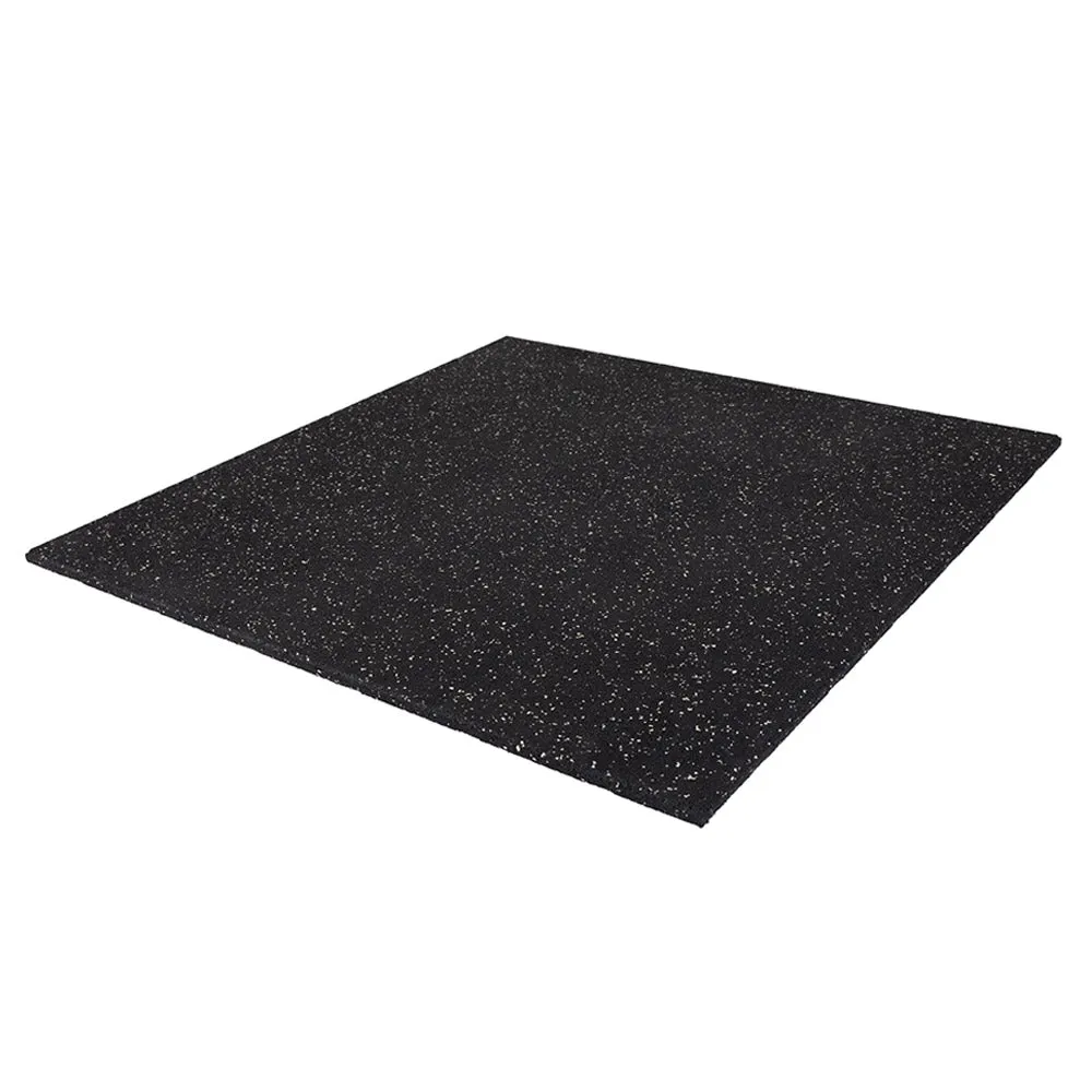 Grab Yours Now Hit Fitness Rubber Tile Black | 1m x 1m x 15mm | White Fleck Simple. Smart. Powerful., Parallettes, Exercise Rings