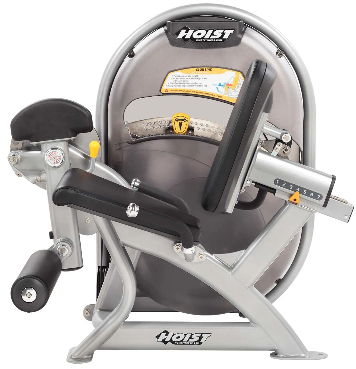 Hoist Clubline Leg Extension, Ergometers, Air bike exercise, Rollable Sled Track