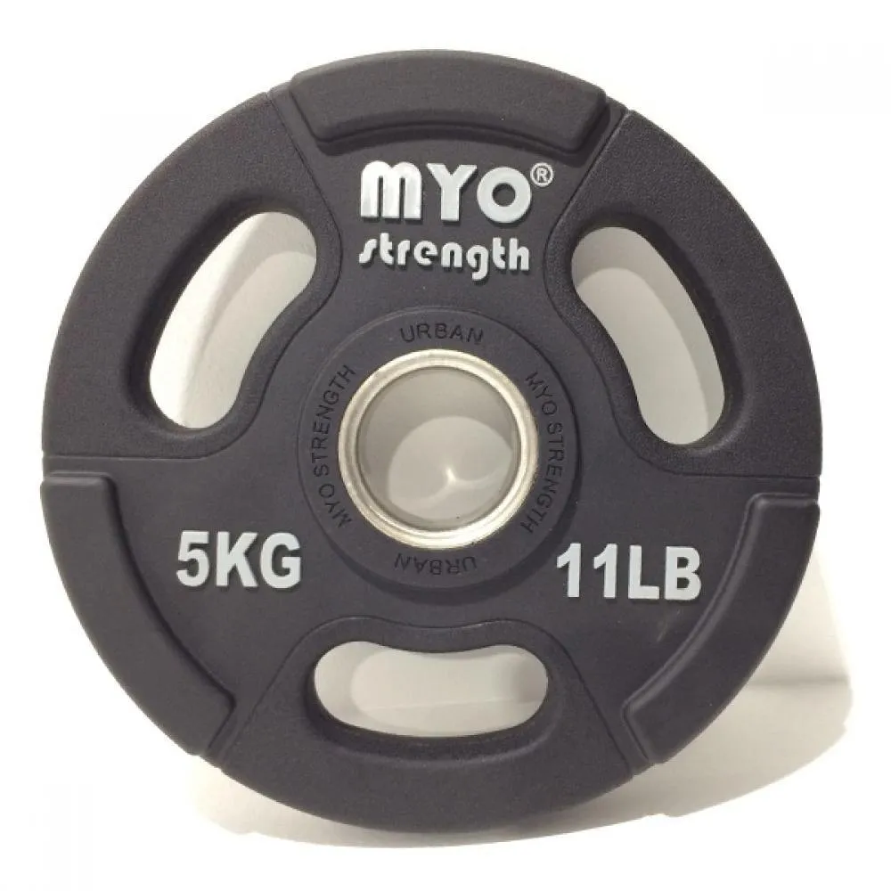 MYO Strength Olympic Disc Urethane Black, Adjustable dumbbells, Calisthenics
