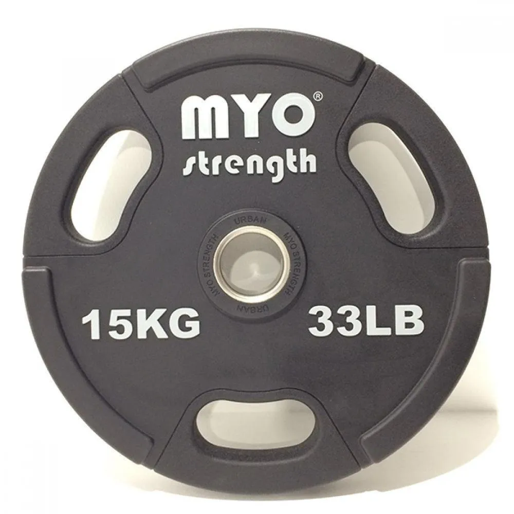 MYO Strength Olympic Disc Urethane Black, Flooring, Electrolyte tablets, Single Stations