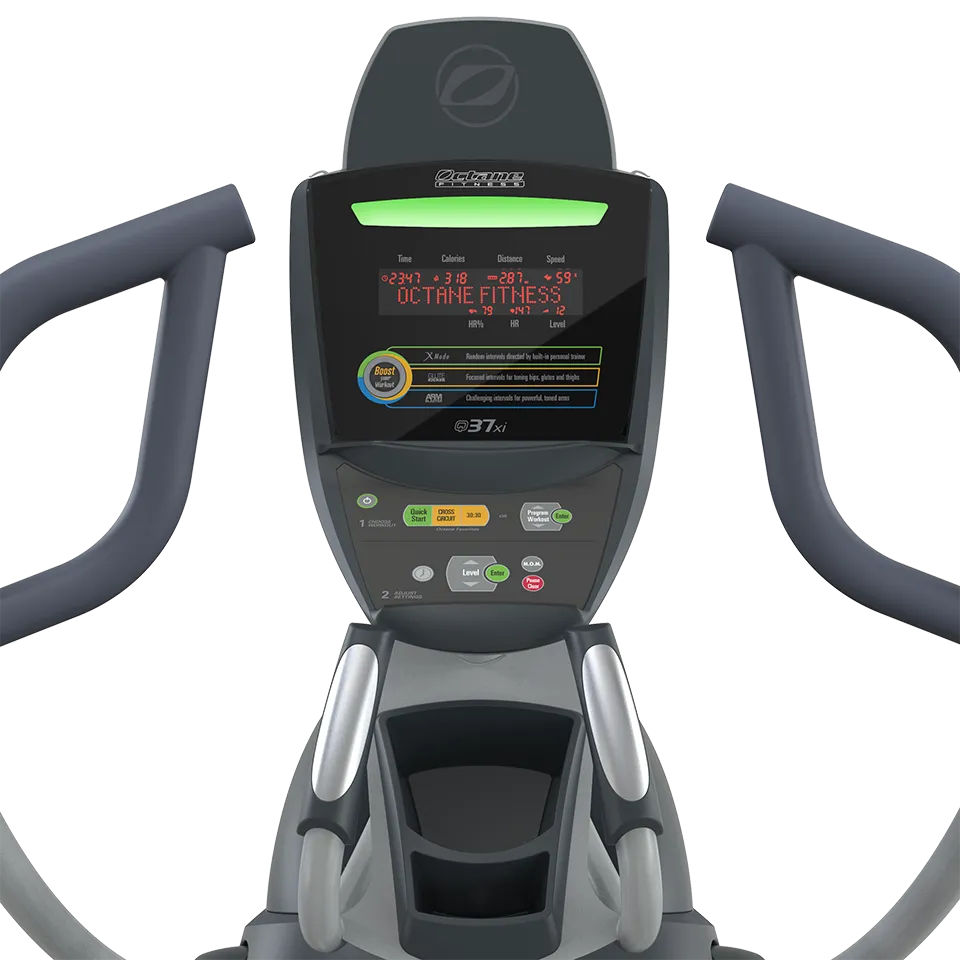Octane - Q37xi Standing Elliptical BONUS CROSS CIRCUIT KIT, Fixed Barbell Set