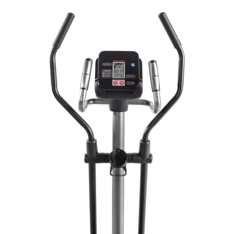 ProForm - 295 CSE Elliptical, Fitness tracker watch, Rubber Hex Dumbbells