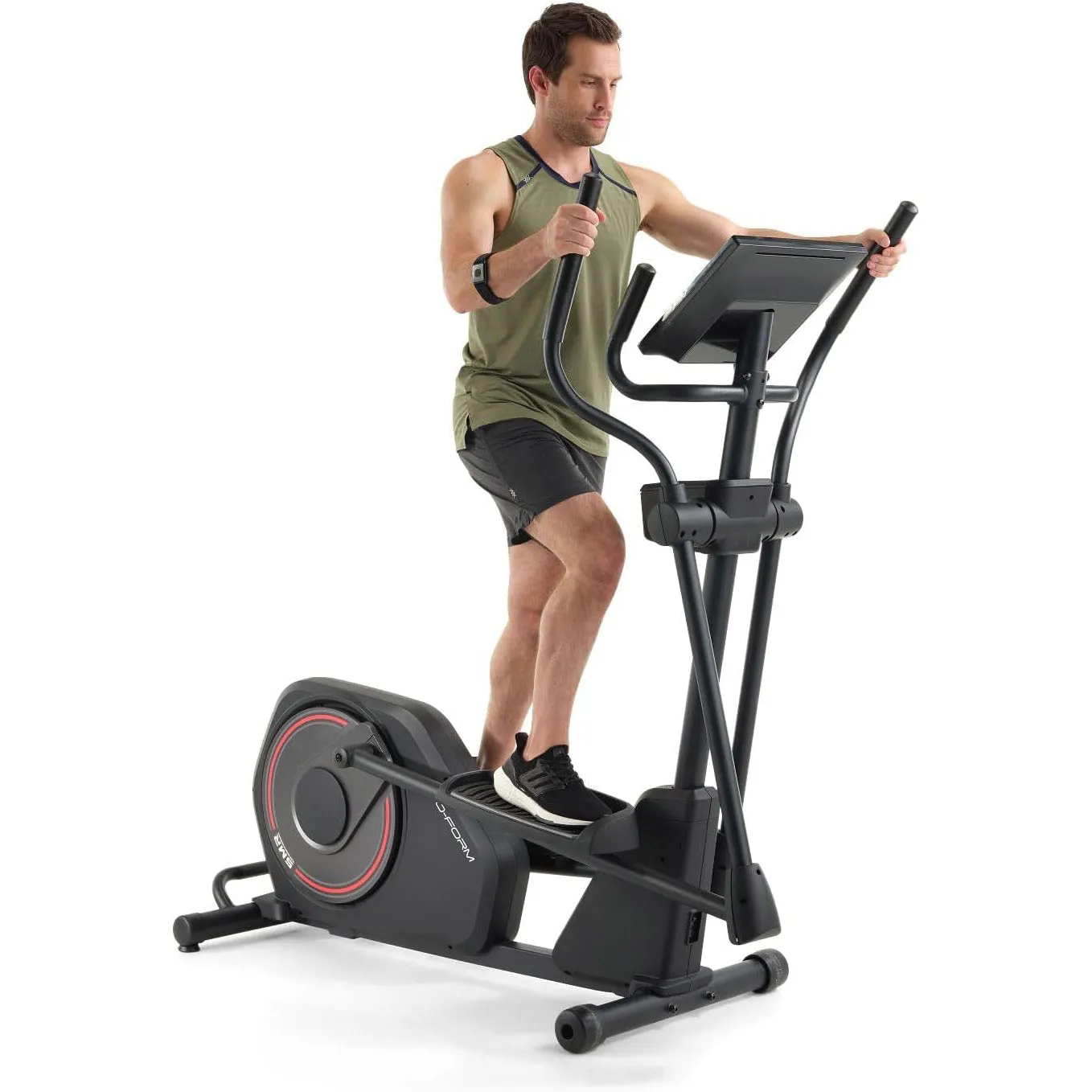 Proform Sport Elliptical Cross Trainer, Studio Dumbbells, NordicTrack Commercial 1750