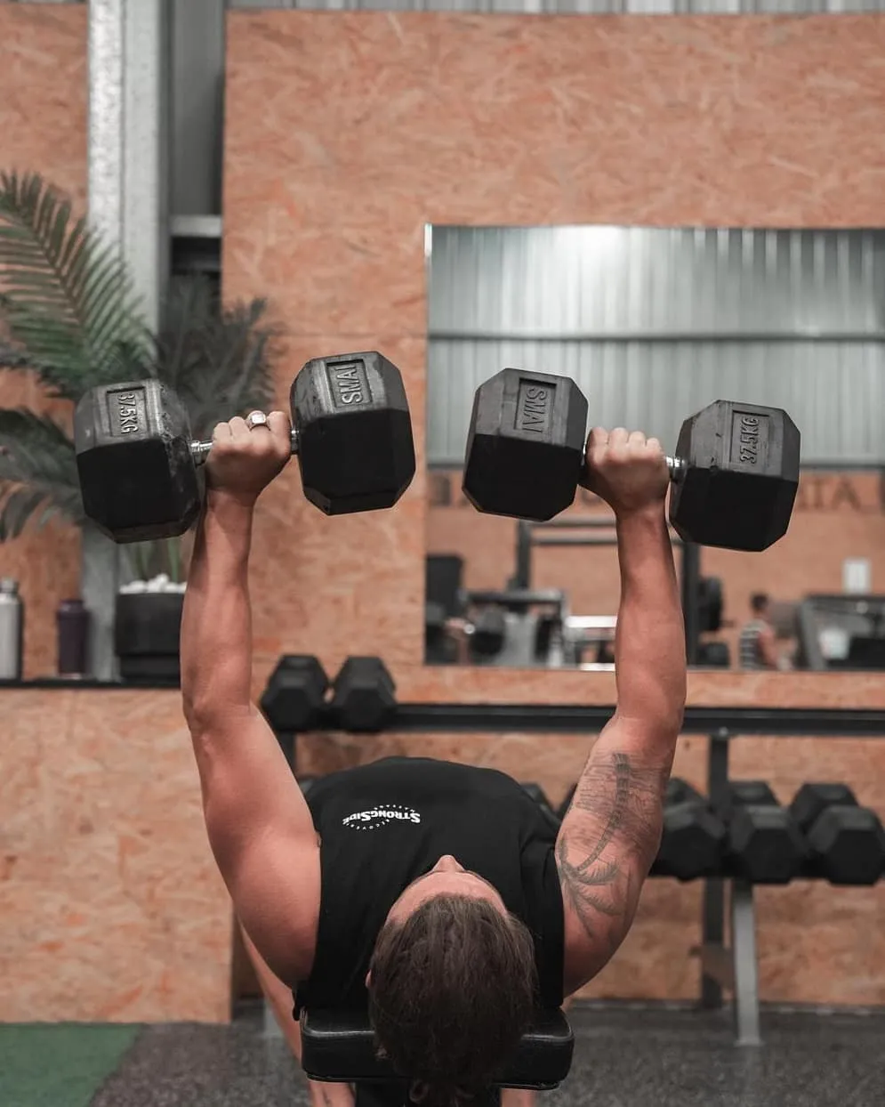 Rubber Hex Dumbbells Classic - Set 42.5kg-50kg Pairs, Bikes,Treadmills, Non Folding Treadmills
