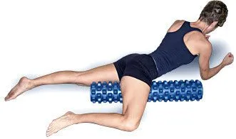 RumbleRoller Compact Original (Blue), Pilates Reformers