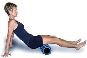 RumbleRoller Compact Original (Blue), Functions, New Year workout sale, Resistance Bands,Tubes