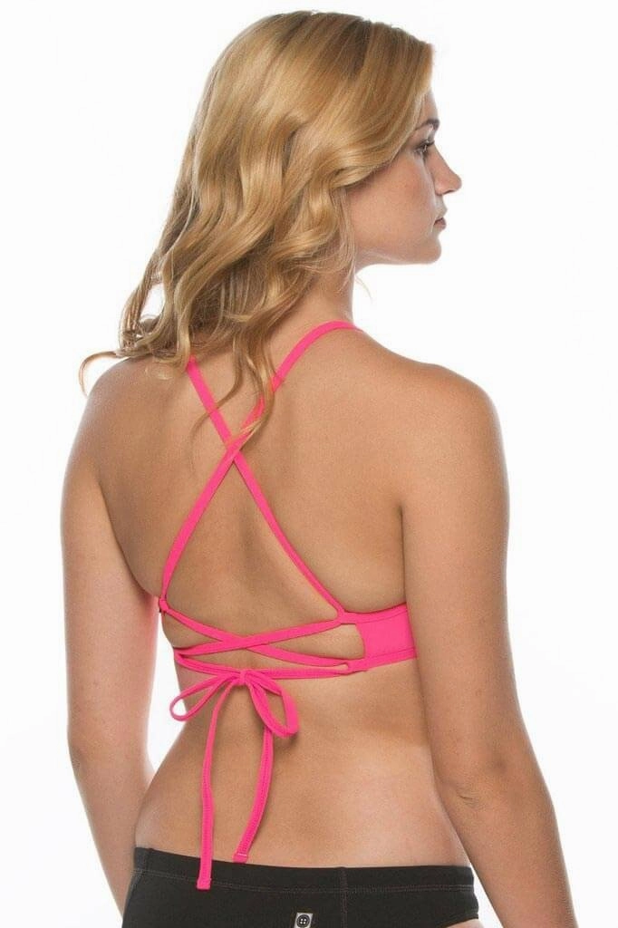Grayson Bikini Top - Hot Pink
