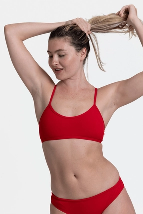 Grayson Bikini Top - Red