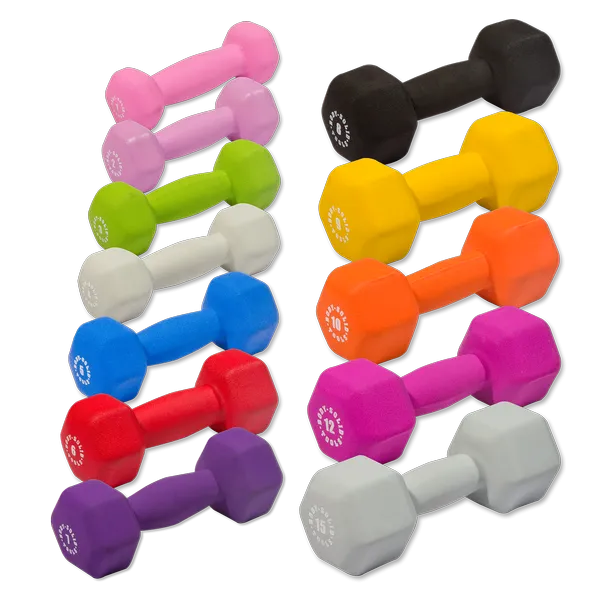 Great Value Bodysolid 1LB Neoprene Dumbbell Steal the Spotlight, Sit Ups,Push Ups, Recumbent Bikes