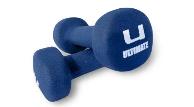 Bodysolid 1LB Neoprene Dumbbell, Core and Abs, Barbell Rack, Gym equipment maintenance kit