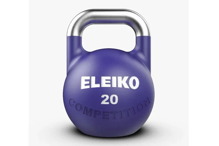 Eleiko Competition Kettlebells, Yoga mat cleaner, Solar powered treadmill