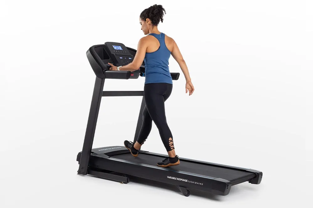 Horizon T202 Folding Treadmill, Portable pull up station, Yoga Props