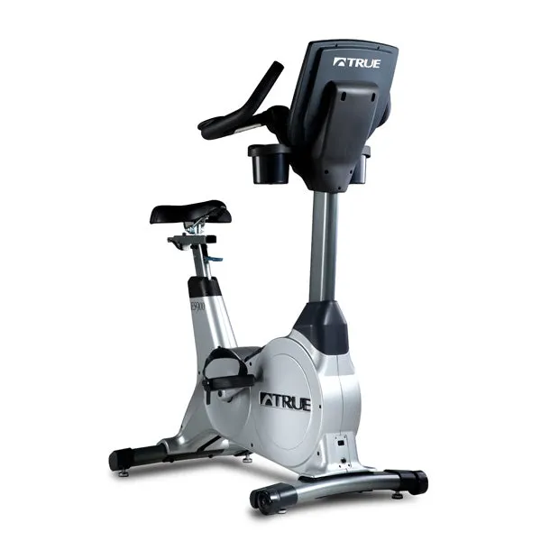 TRUE Fitness ES900 Upright Bike - T9 Touchscreen, Lifting straps for gym, Yoga Sustainable Range, Portable stair stepper