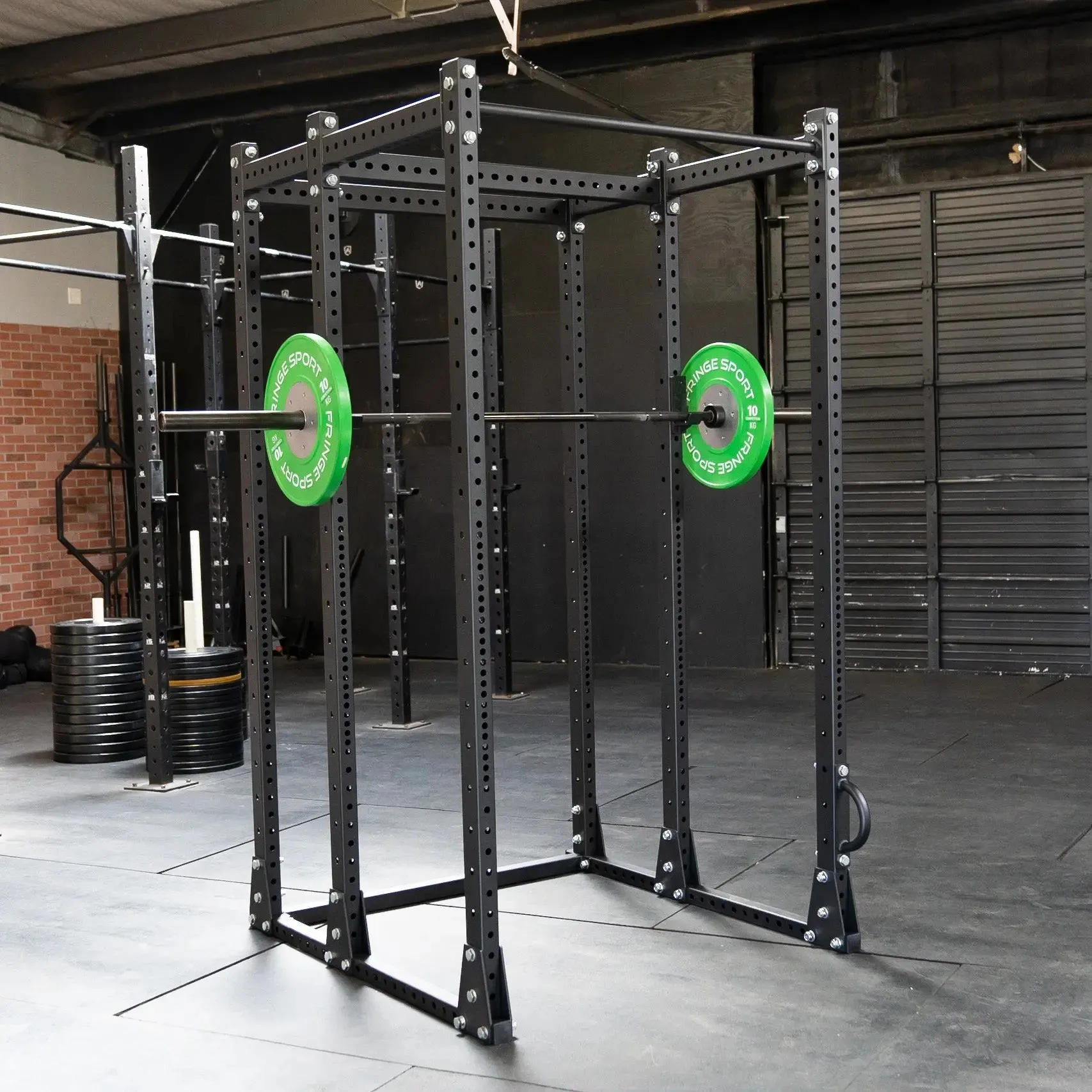 Unlimited | MEGA 6 Post Squat Rack, Onboard Functions