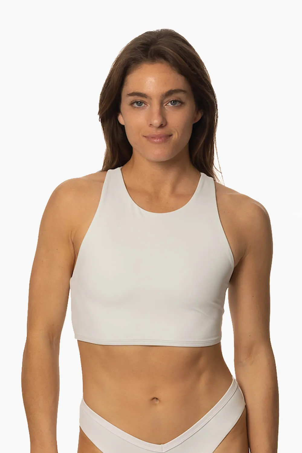 Gwen Bikini Top - White